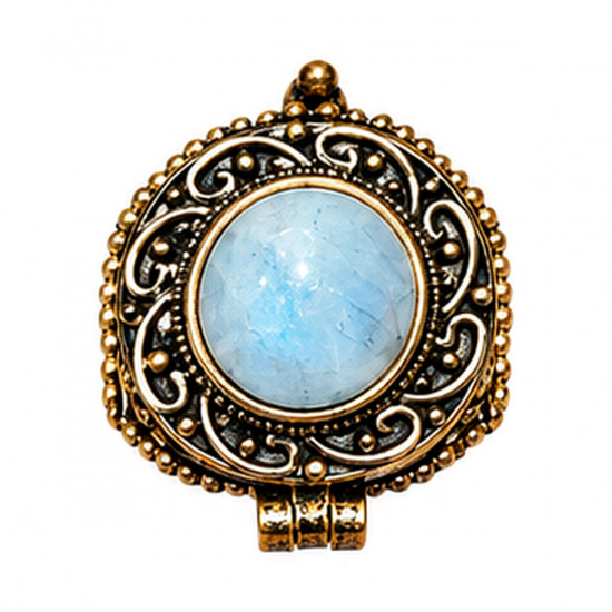 BAGUE A SECRET PIERRE DE LUNE