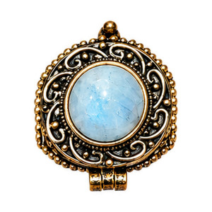 BAGUE A SECRET PIERRE DE LUNE