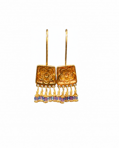 Boucles d’oreilles AMÉTHYSTE