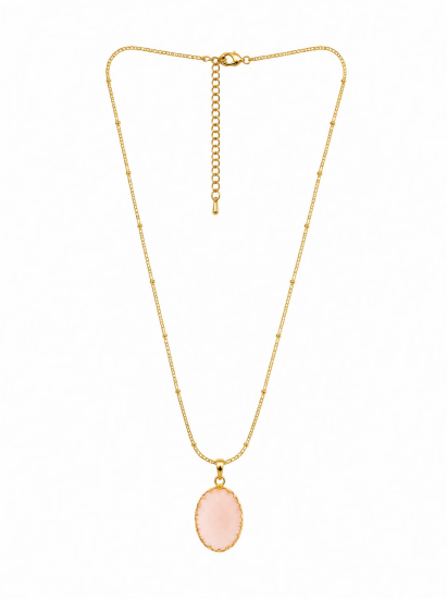 COLLIER QUARTZ ROSE