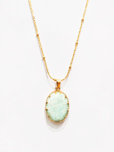 COLLIER AMAZONITE