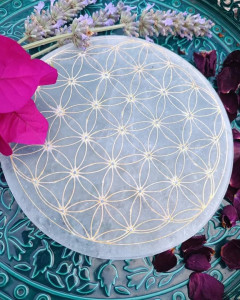 FLEUR DE VIE SELENITE