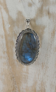 LABRADORITE SERTIE ARGENT 925