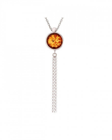 COLLIER PEND AMBRE