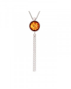 COLLIER PEND AMBRE