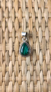 PENDENTIF MALACHITE