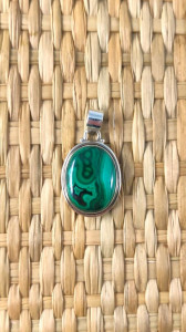 PENDENTIF MALACHITE 1