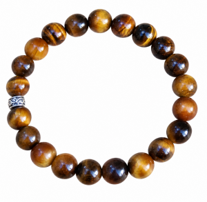Bracelet Œil de Tigre Naturel – Femme et Homme – 8 et 10 mm