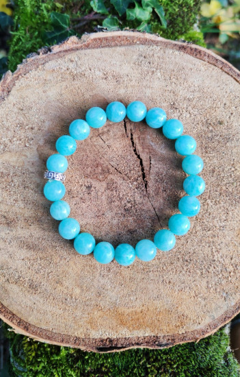 BRACELET AMAZONITE FEMME ET HOMME