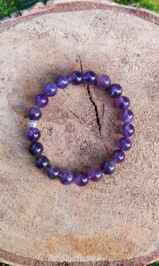 BRACELET AMETHYSTE FEMME ET HOMME