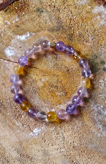 BRACELET AMETRINE FEMME