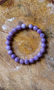 BRACELET LEPIDOLITE FEMME