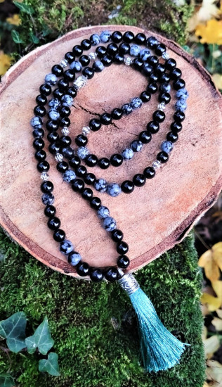 MALA TOURMALINE / OBSIDIENNE