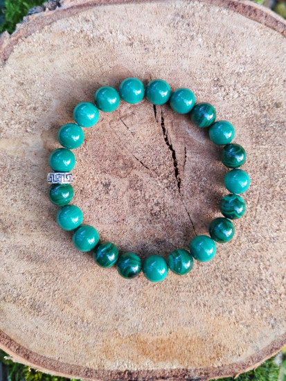 BRACELET MALACHITE FEMME ET HOMME