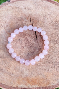 BRACELET QUARTZ ROSE FEMME