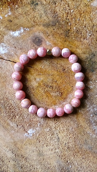 BRACELET RHODOCHROSITE FEMME