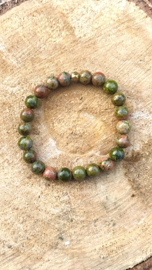BRACELET UNAKITE FEMME ET HOMME