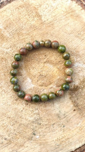 BRACELET UNAKITE FEMME ET HOMME