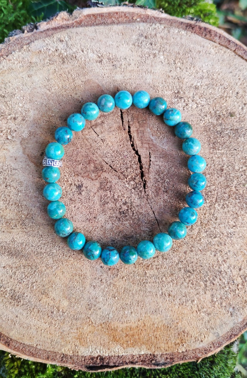 BRACELET TURQUOISE STABILISEE FEMME ET HOMME - ROSE & AMOS