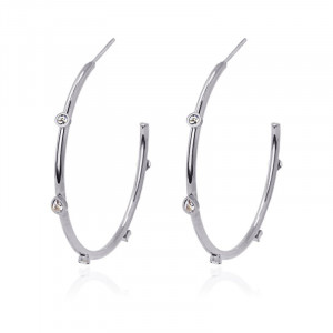 BOUCLES D'OREILLES ZIRCON BPE693PL